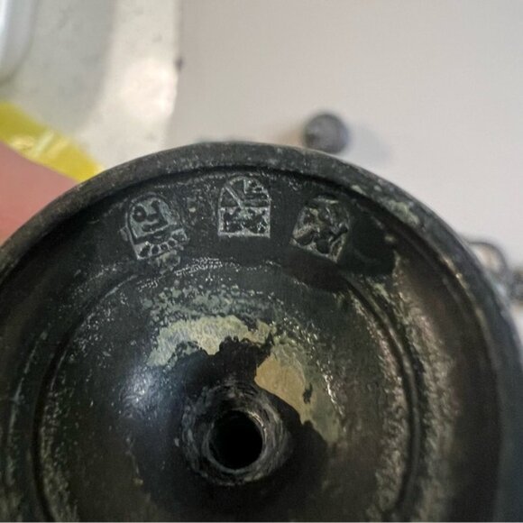 Vintage Holland Dutch 7 Pc FOCA OOSTERBEEK Dollhouse Pewter Miniatures - Picture 5 of 5